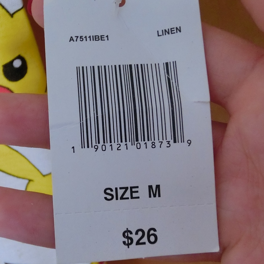 NWT Pokemon Pikachu Face Tee - Picture 3 of 5